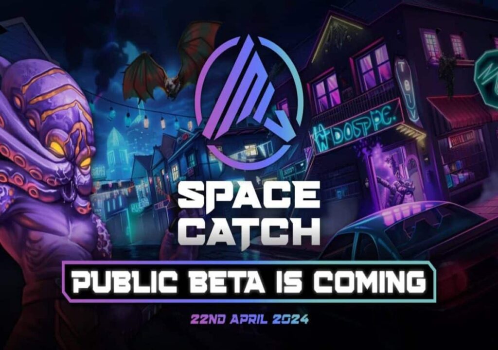 SpaceCatch public beta is coming on 22nd April 2024. The biggest GameFi event is here!