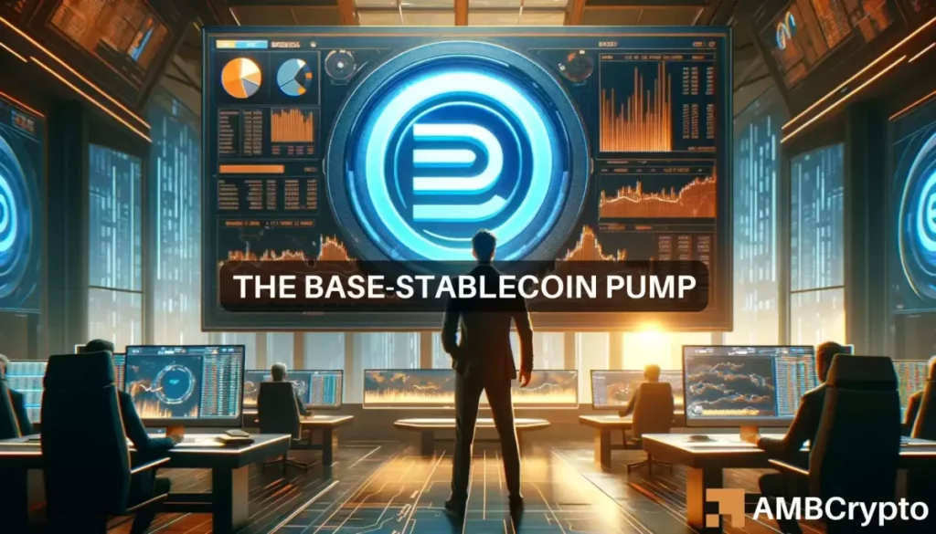 How stablecoins helped Base’s TVL surge to .8 billion