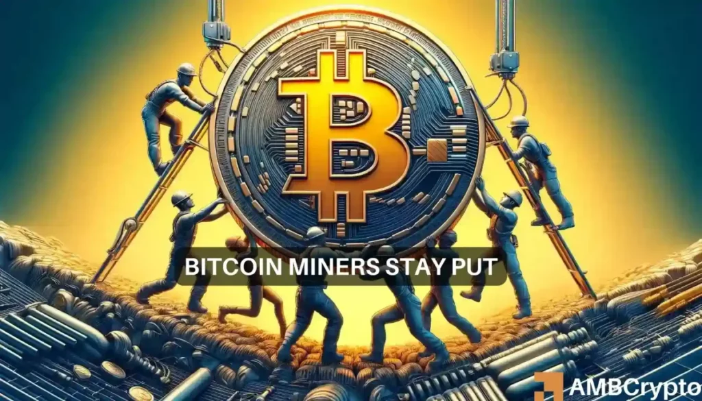 Bitcoin miners refuse to sell: A strategy to uphold BTC prices?