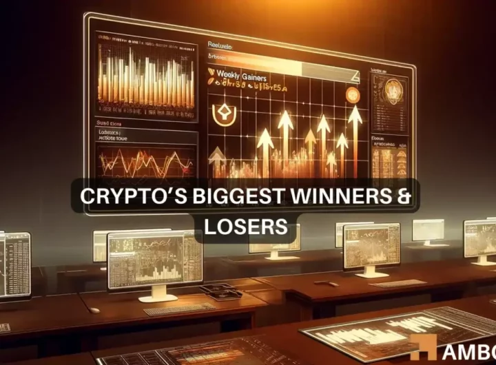 Crypto market’s weekly winners and losers – BONK, SUI, STRK, TAO