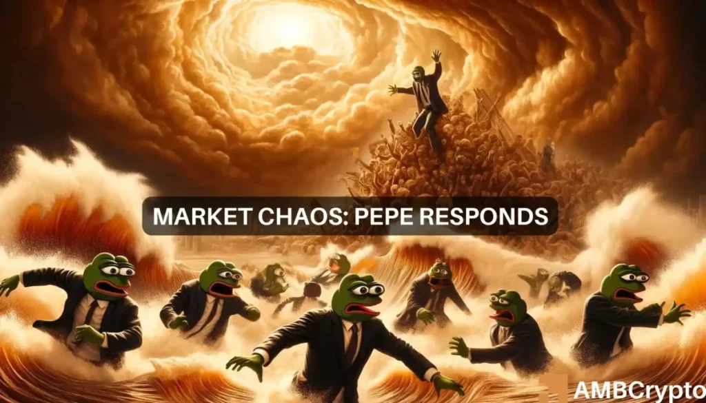 PEPE’s wild April journey: From panic sells to a 33% bounce