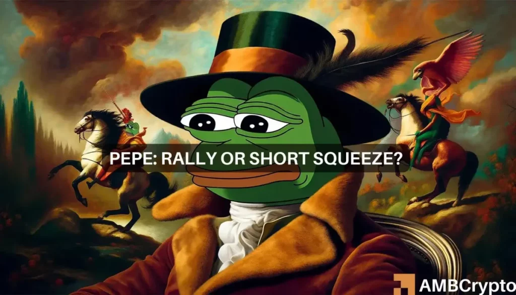 Will PEPE Coin’s 70% surge trigger a short squeeze?