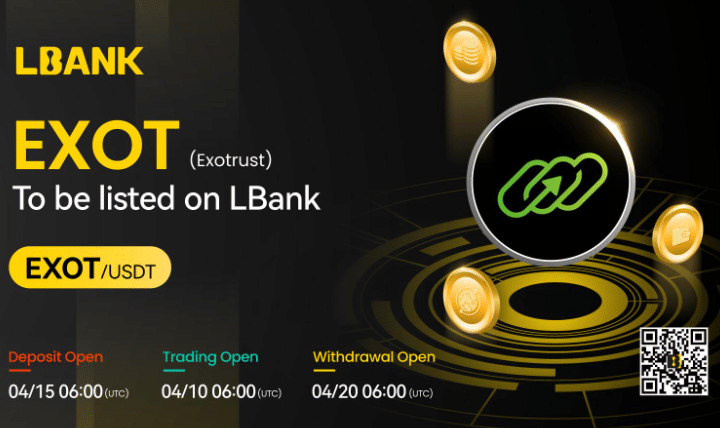 Exotrust (EXOT) Is Now Available for Trading on LBank Exchange