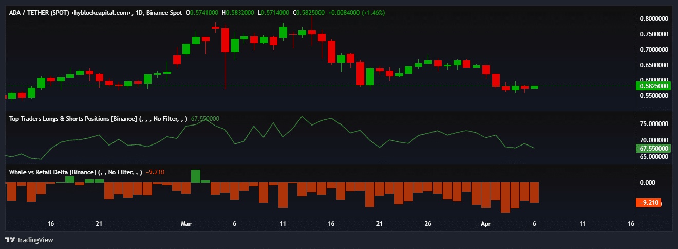 ADA whales in derivatives market