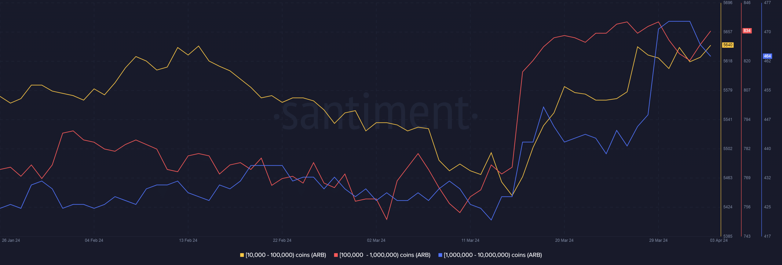 Arbitrum whale holdings