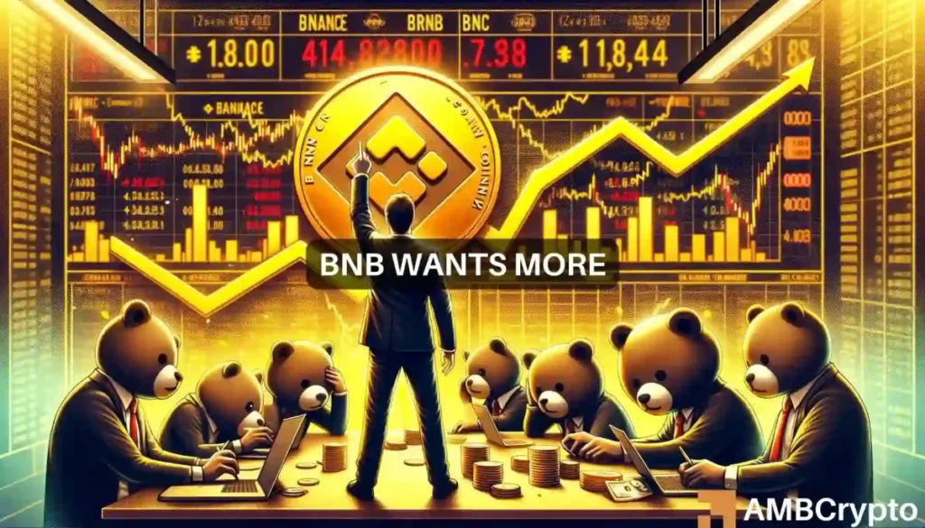 BNB places this group in trouble as bulls eye 0