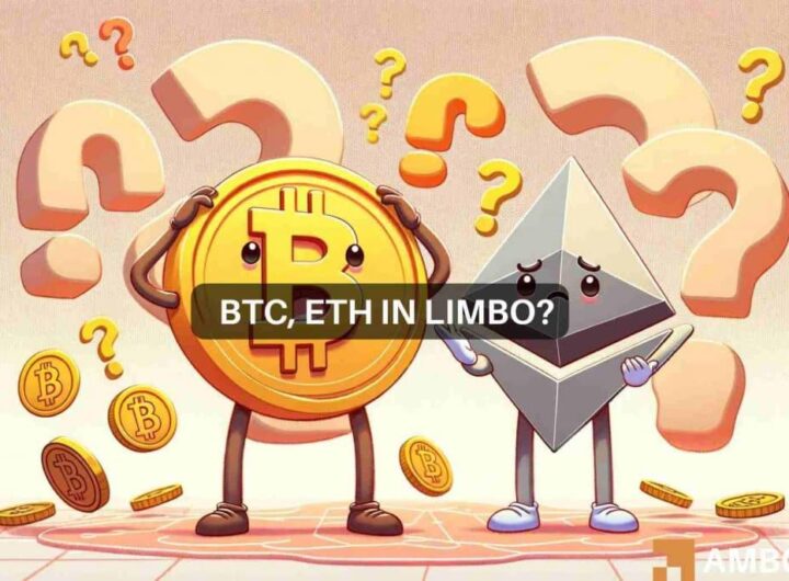 Bitcoin & Ethereum – Traders, should you play this waiting game?