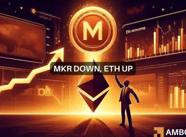 Why MKR drops against ETH every time MakerDAO sells