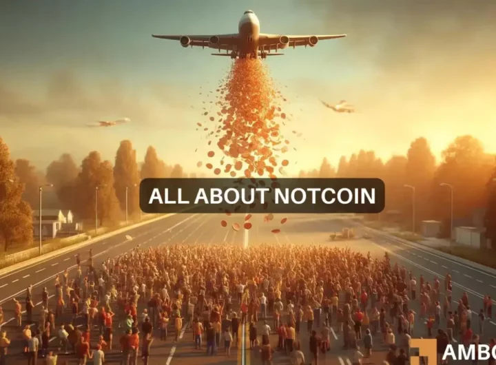 Notcoin, its anticipated airdrop impact on Toncoin: 27% rise in 7 days