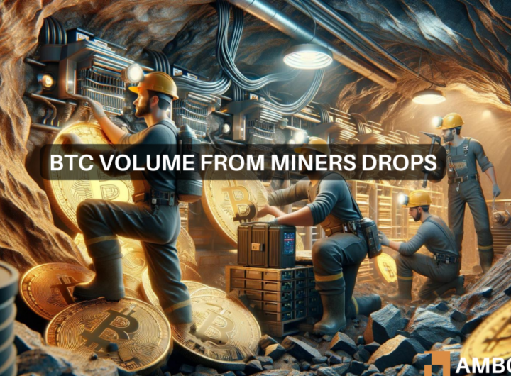 Bitcoin’s big change: Miner volume share drops post-halving and that means…