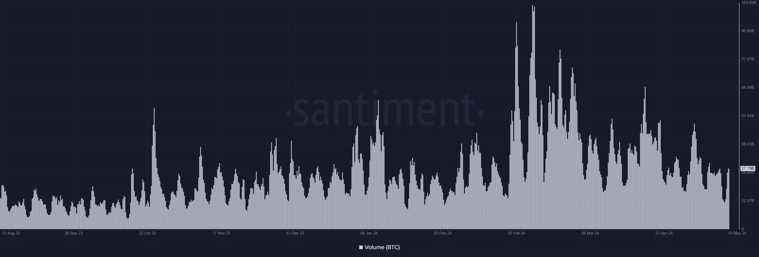 Bitcoin volume 