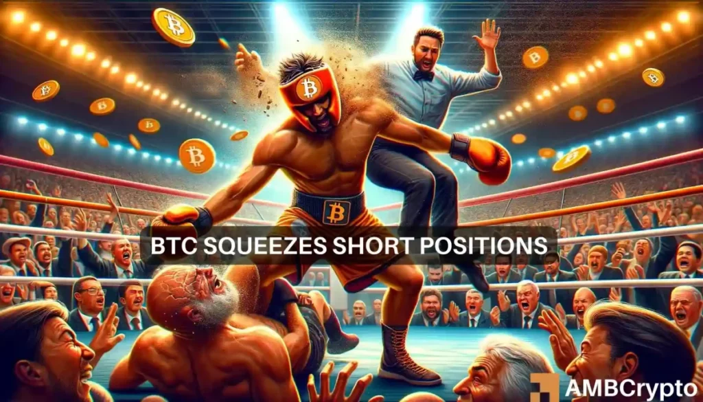 Bitcoin’s 9M short squeeze: What next as prices fall below K?