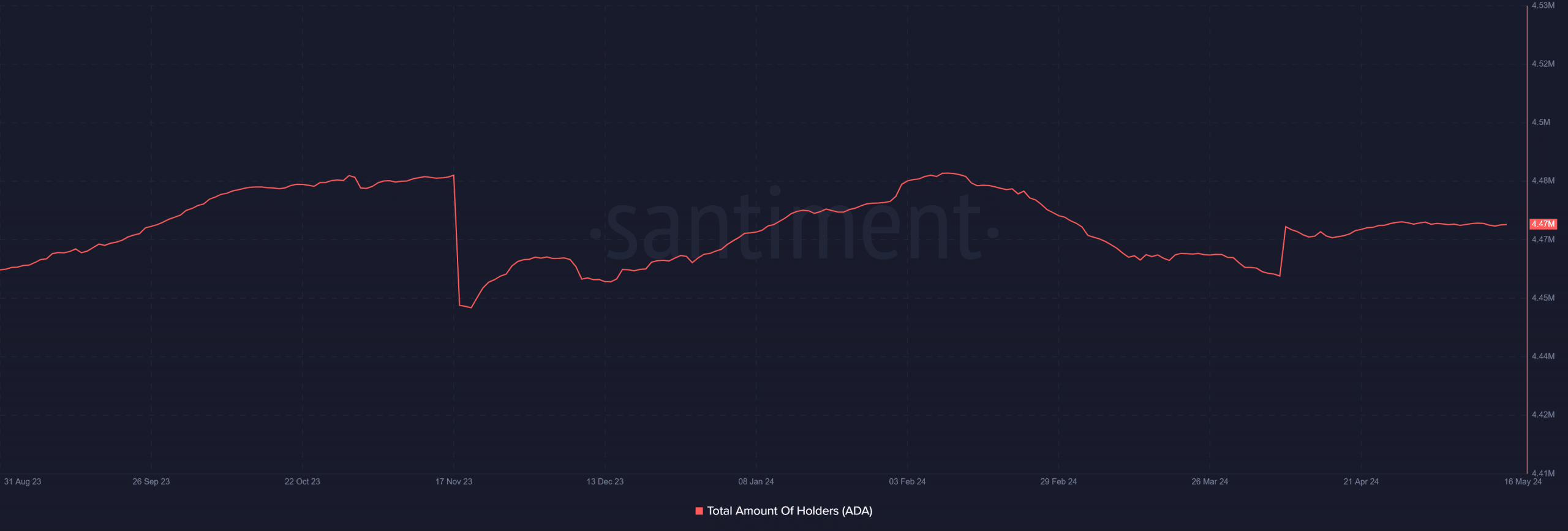 Cardano holders