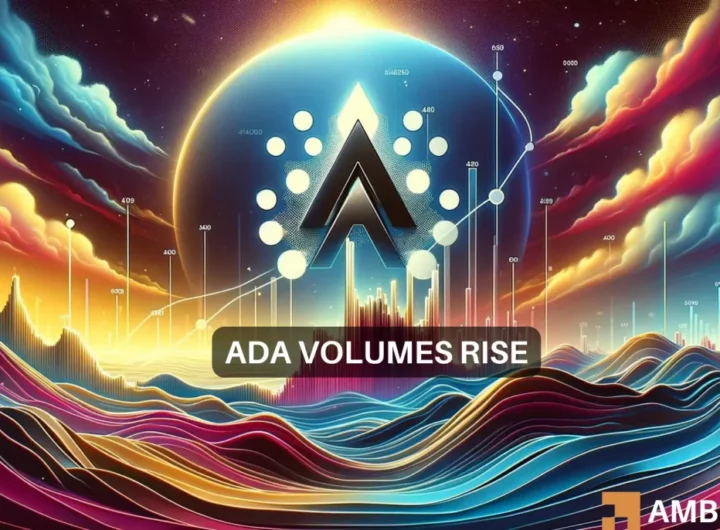 Cardano trading volume crosses 0M, how will ADA respond?