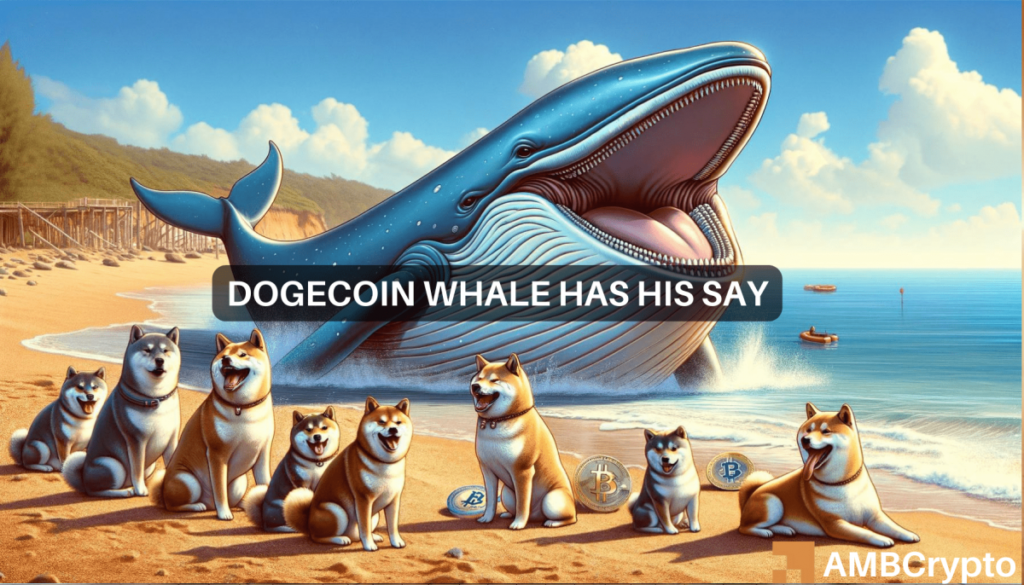 Identifying if Dogecoin whale’s M transfer is the first sign of a sell-off