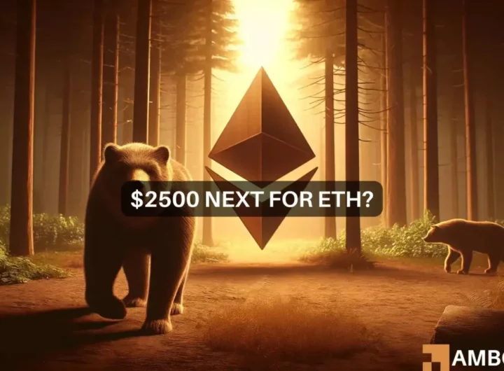 Ethereum price prediction: Is 00 the next bearish target for ETH?