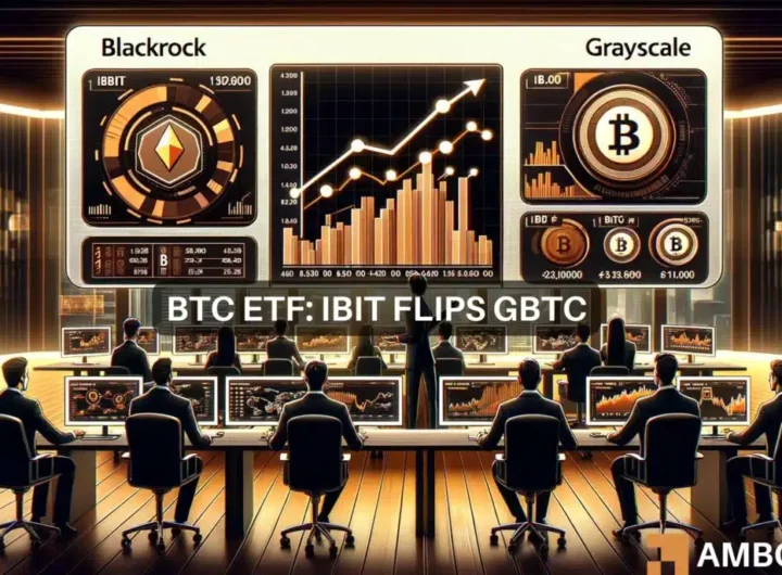 BlackRock Bitcoin ETF racing ahead? Flips GBTC with a B high!