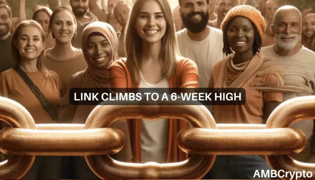 Chainlink: 62% of holders ‘in the money’ as LINK hits 6-week high