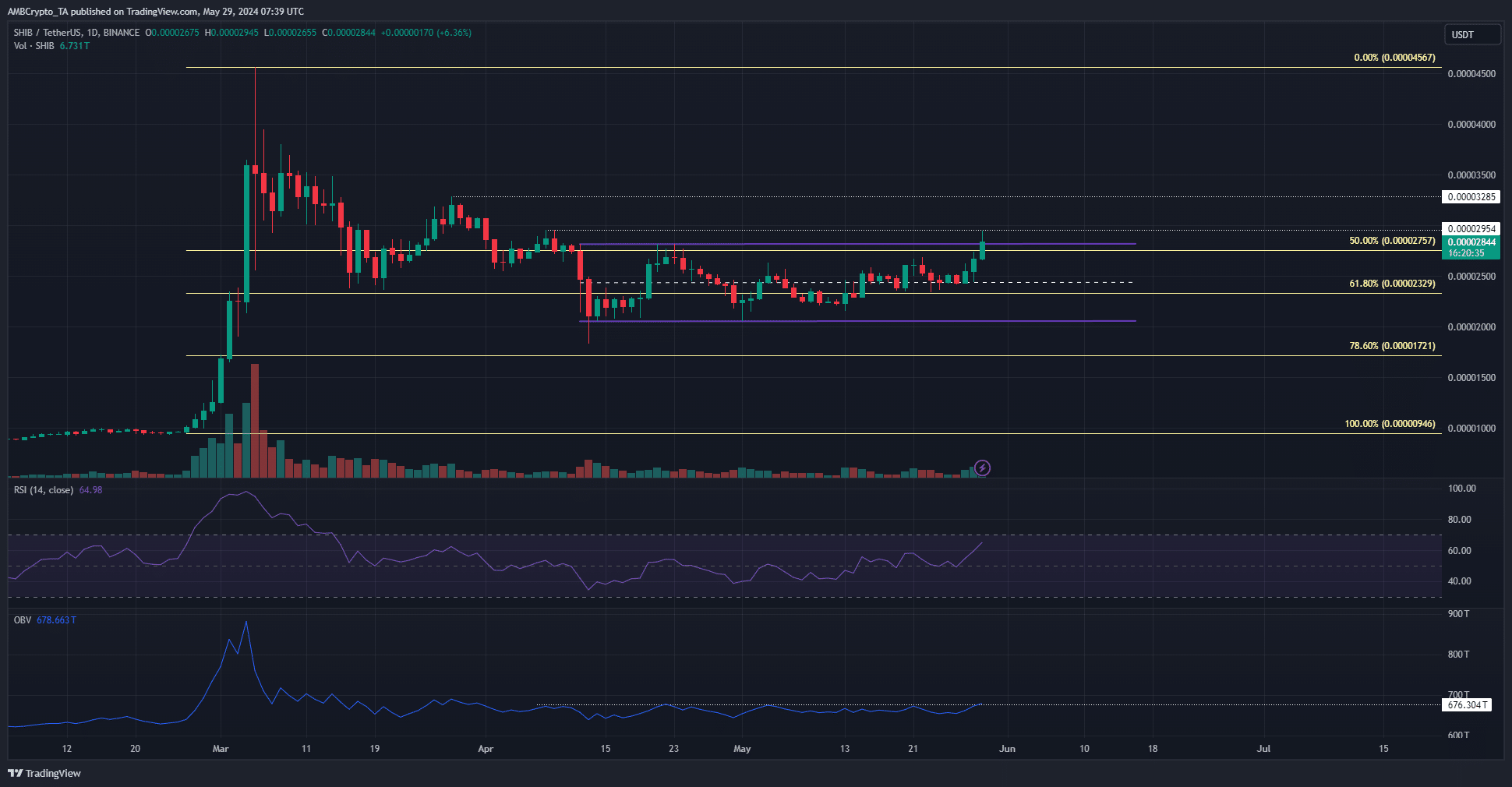 Shiba Inu 1-day Chart