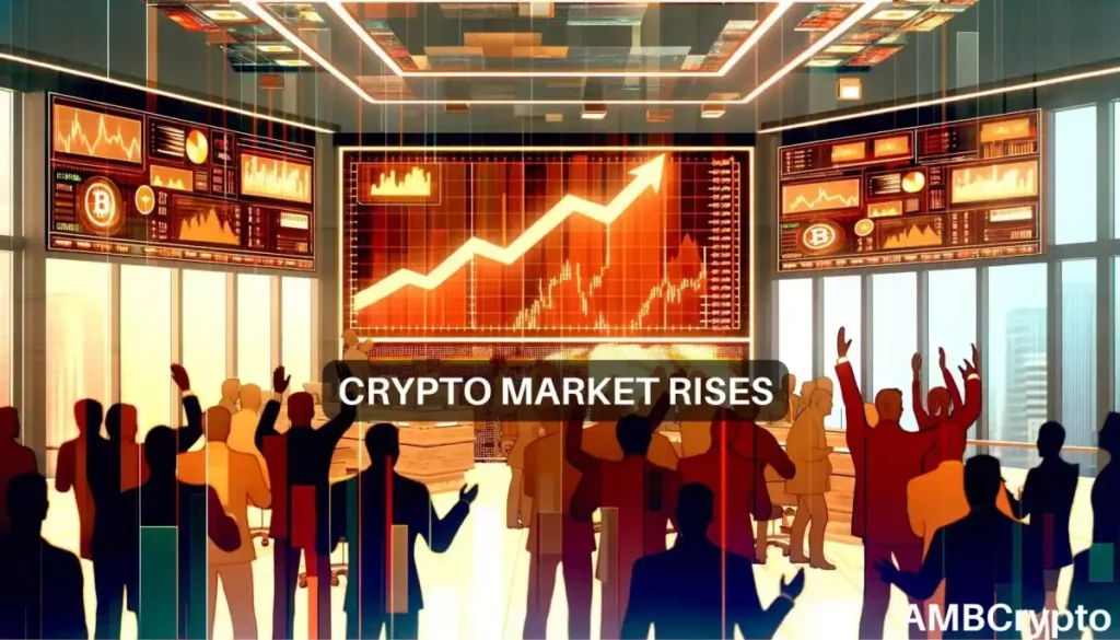 Why is the crypto market up today? Bitcoin, Ethereum lead gains