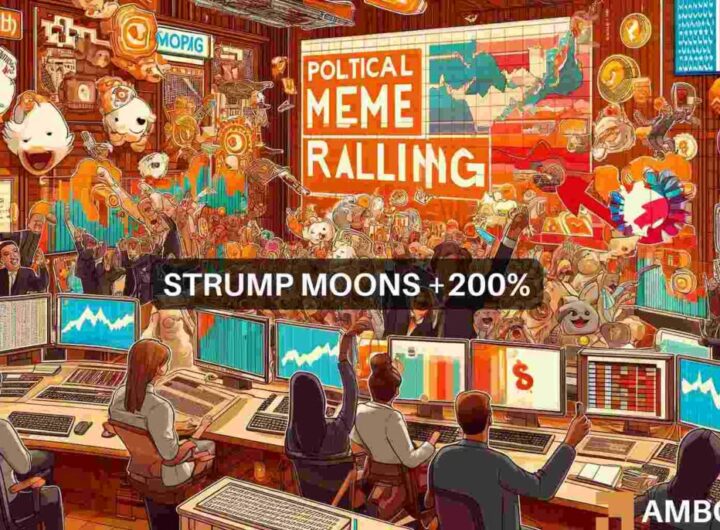 Super Trump [STRUMP] rallies +200% as ‘PoliFi’ memecoins surge