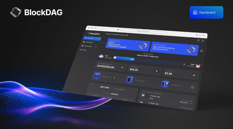 BlockDAG’s Dashboard Upgrade Sparks Crypto Frenzy!