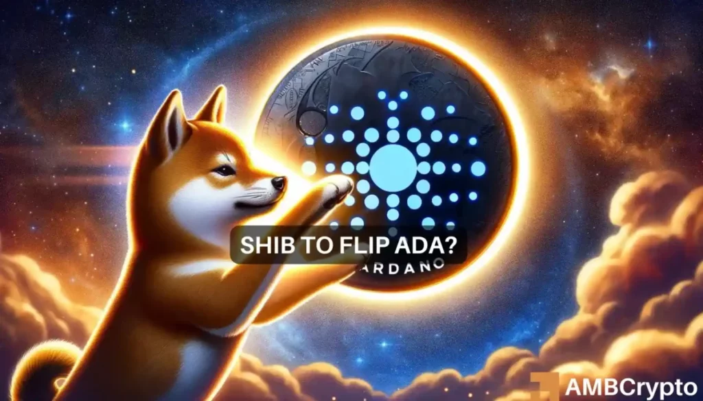 Shiba Inu dangerously close to Cardano’s market cap: Can SHIB beat ADA?