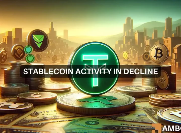 Stablecoins see reduced activity amidst market uncertainty: What now?