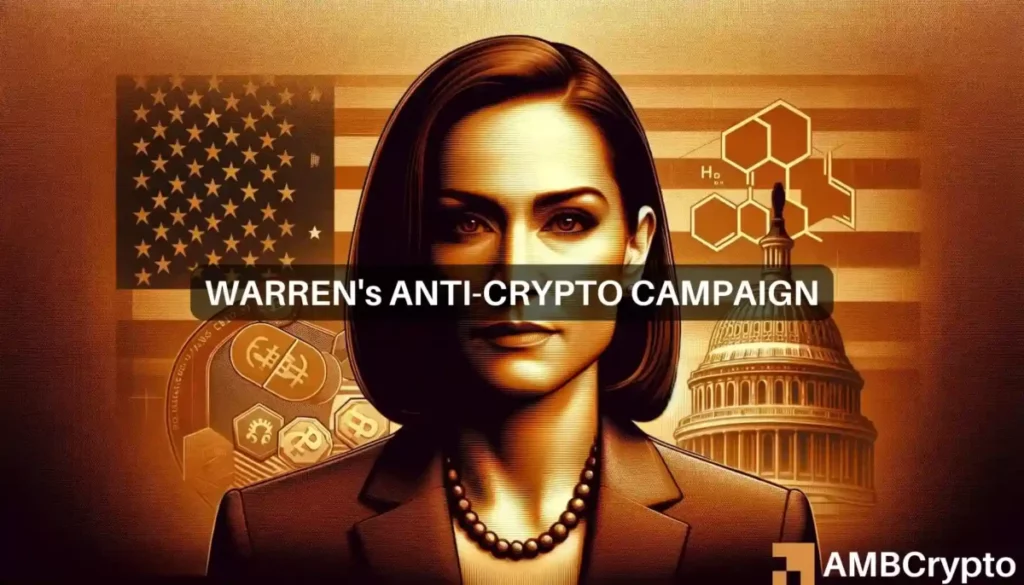 Senator Warren calls for action on Bitcoin’s role in drug trade