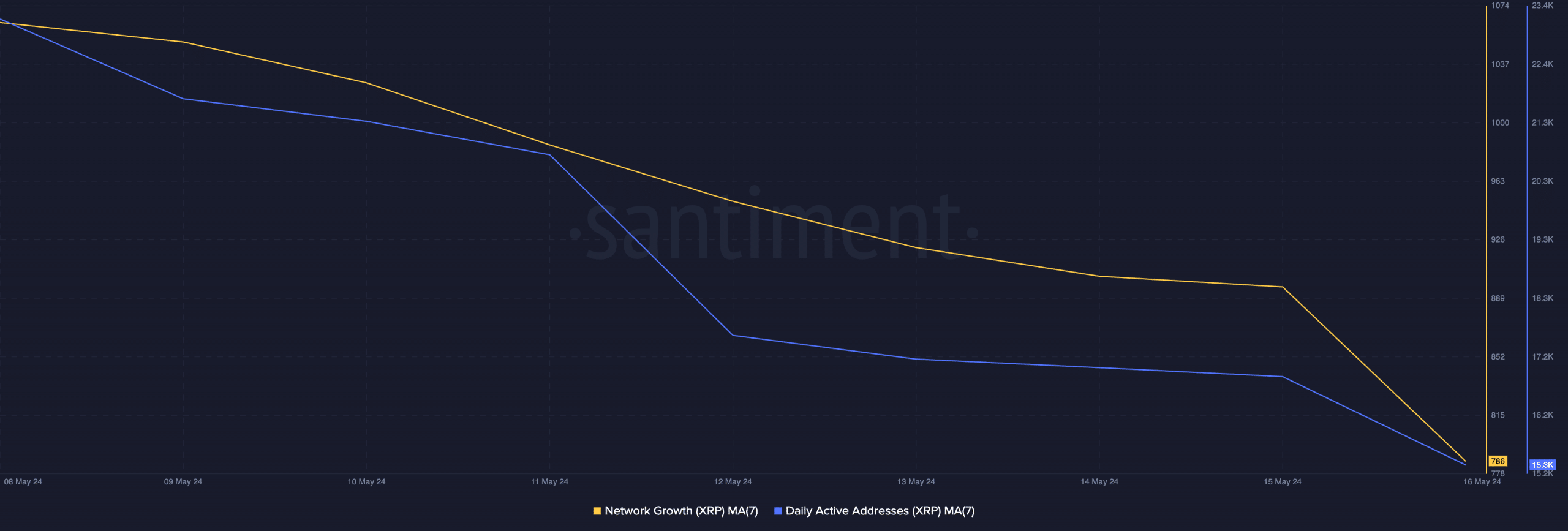 XRP Network Activity