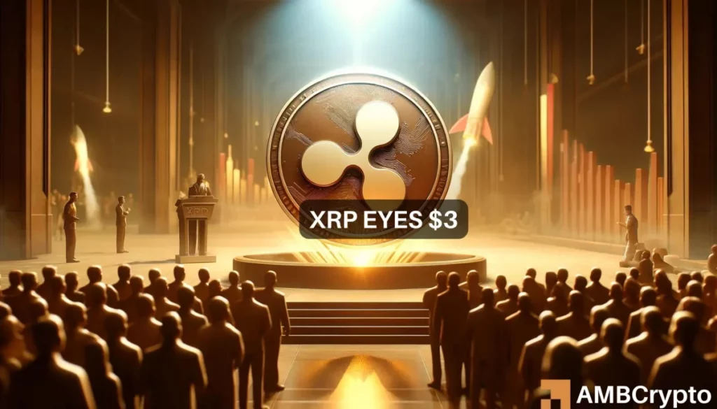 XRP can reach , but it must first cross a key level