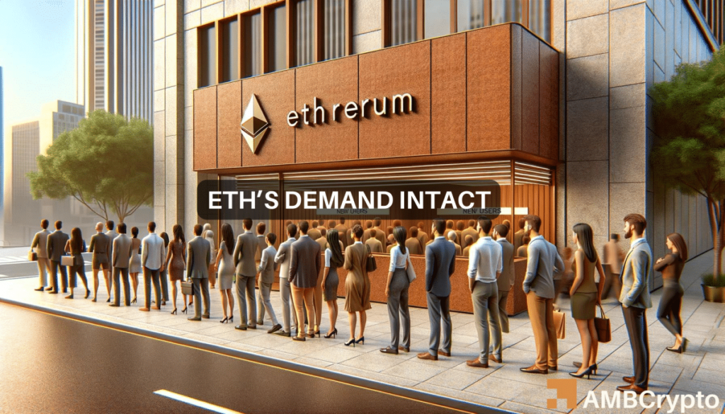 Ethereum dips, but demand rises: What’s driving investors to ETH?