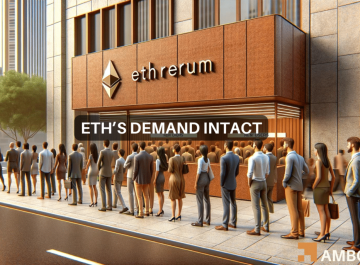 Ethereum dips, but demand rises: What’s driving investors to ETH?