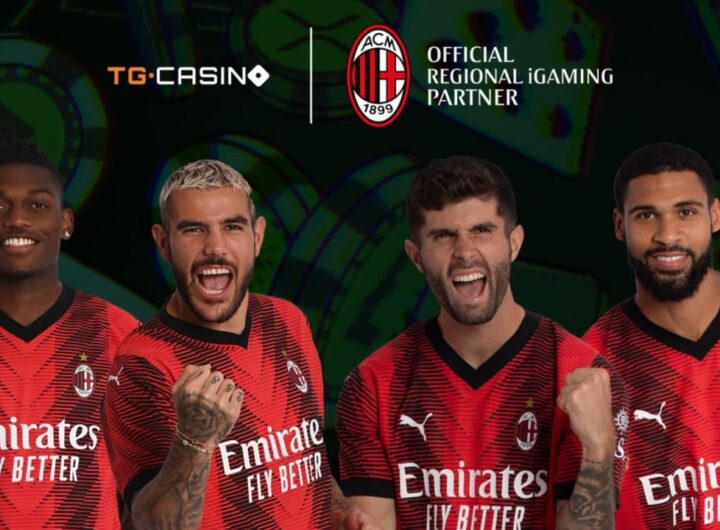 New Crypto Casino TG.Casino Becomes Regional iGaming Partner of AC Milan