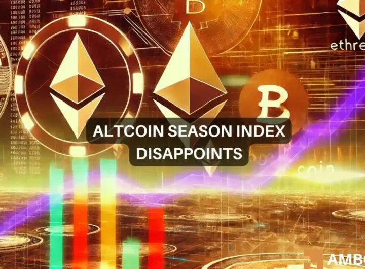 Altcoin season index: What the lack of momentum means for your crypto bets