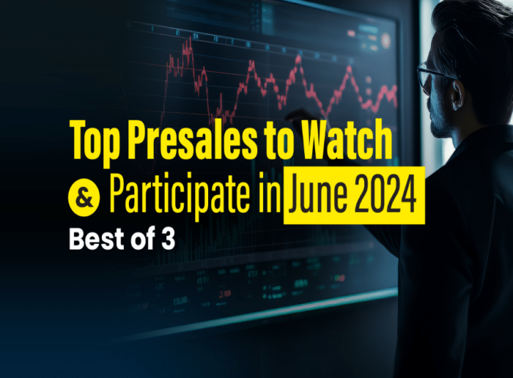 Top coins to watch and participate through presales in June 2024: Best of 3