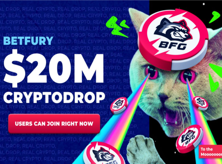 BetFury Announces  Million Cryptodrop Event