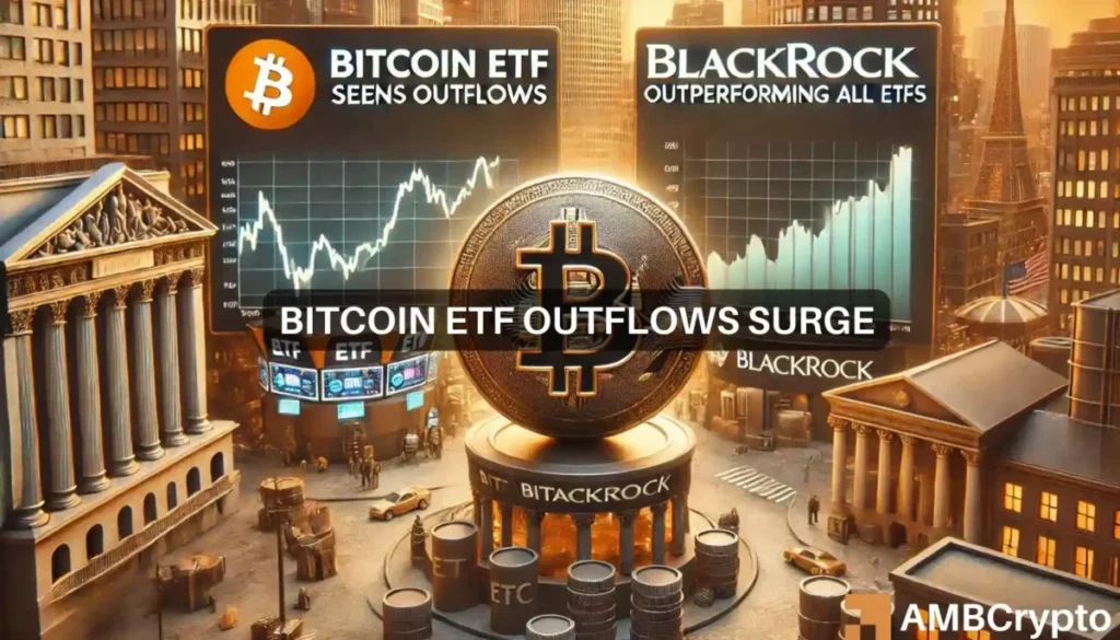 6 days of Bitcoin ETF outflows – Where do BlackRock, Fidelity stand?