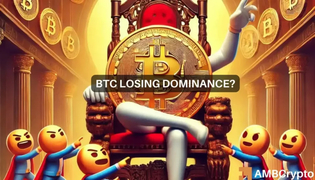 Bitcoin dominance dips to 52%: Is a market shake-up coming?