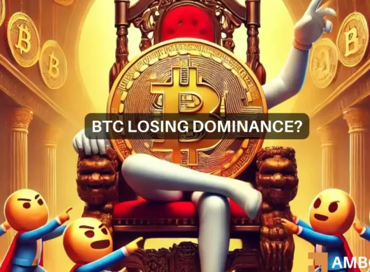 Bitcoin dominance dips to 52%: Is a market shake-up coming?