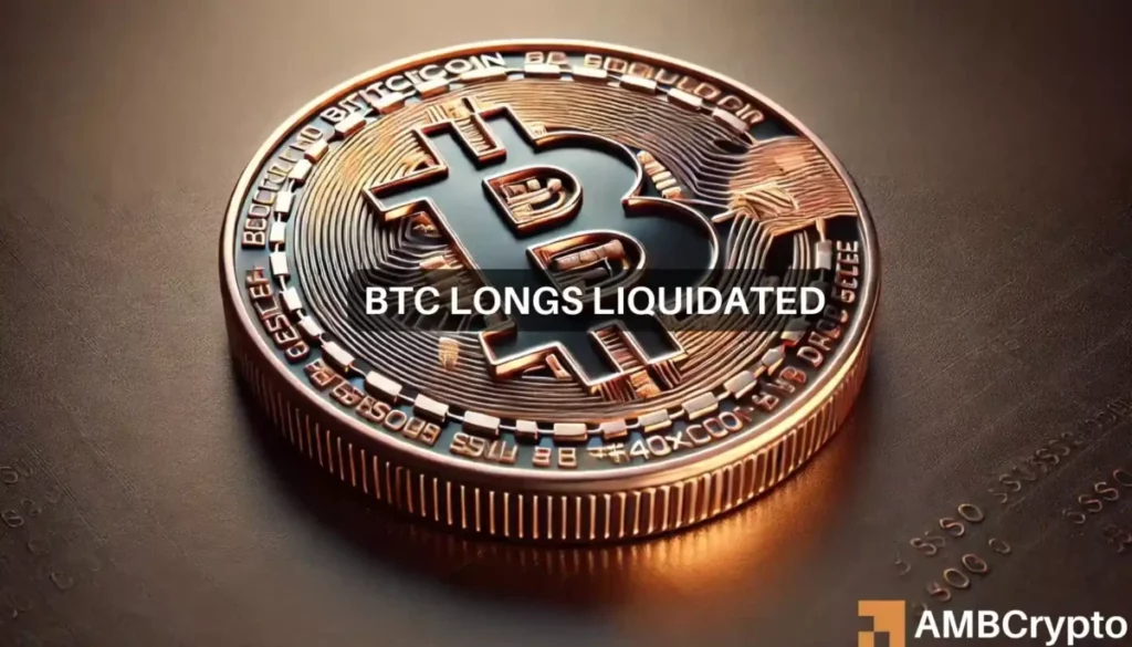 Bitcoin sees liquidations worth millions in a day: Is BTC’s price feeling the heat?