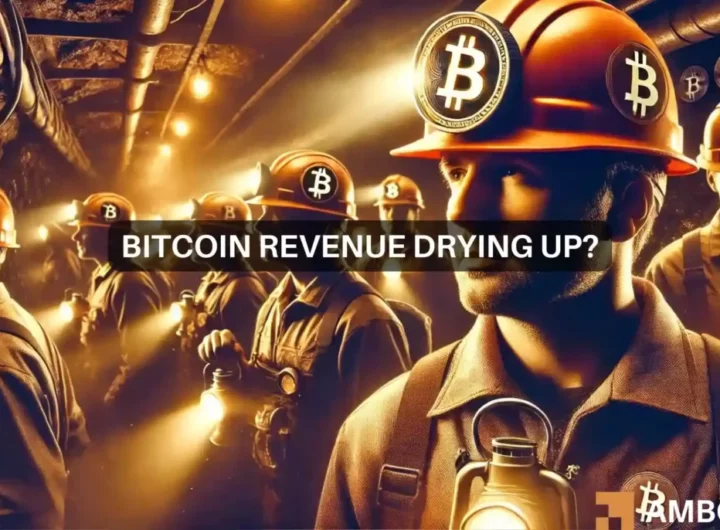 Bitcoin miner revenue hit hardest as THIS troubling sign emerges