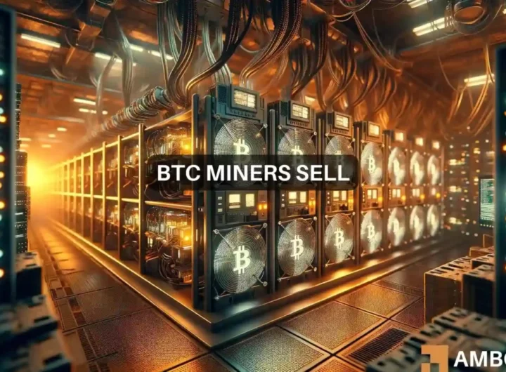 Bitcoin miners sell BTC worth M – Price to fall below k now?