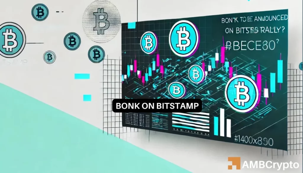 Bitstamp to list BONK – Memecoin rises 2% already, more on the way?