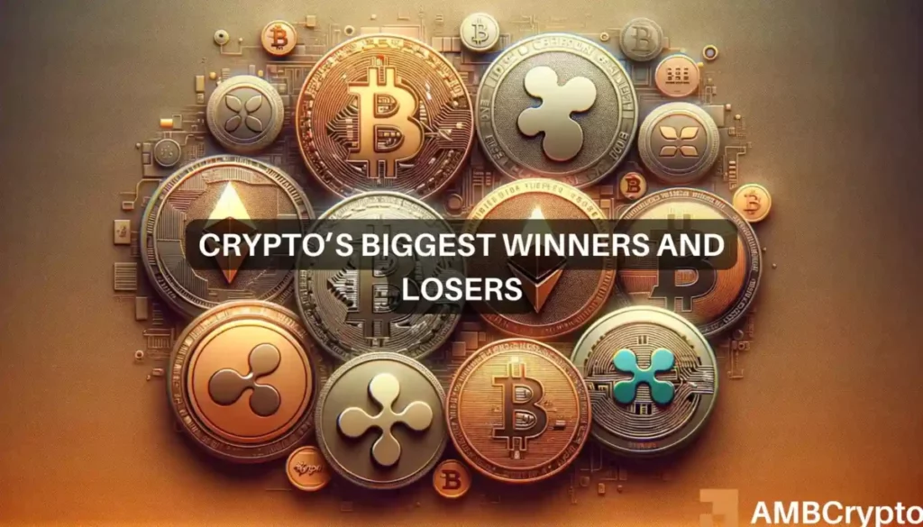 Crypto market’s weekly winners and losers – ORDI, STX, TIA, LDO