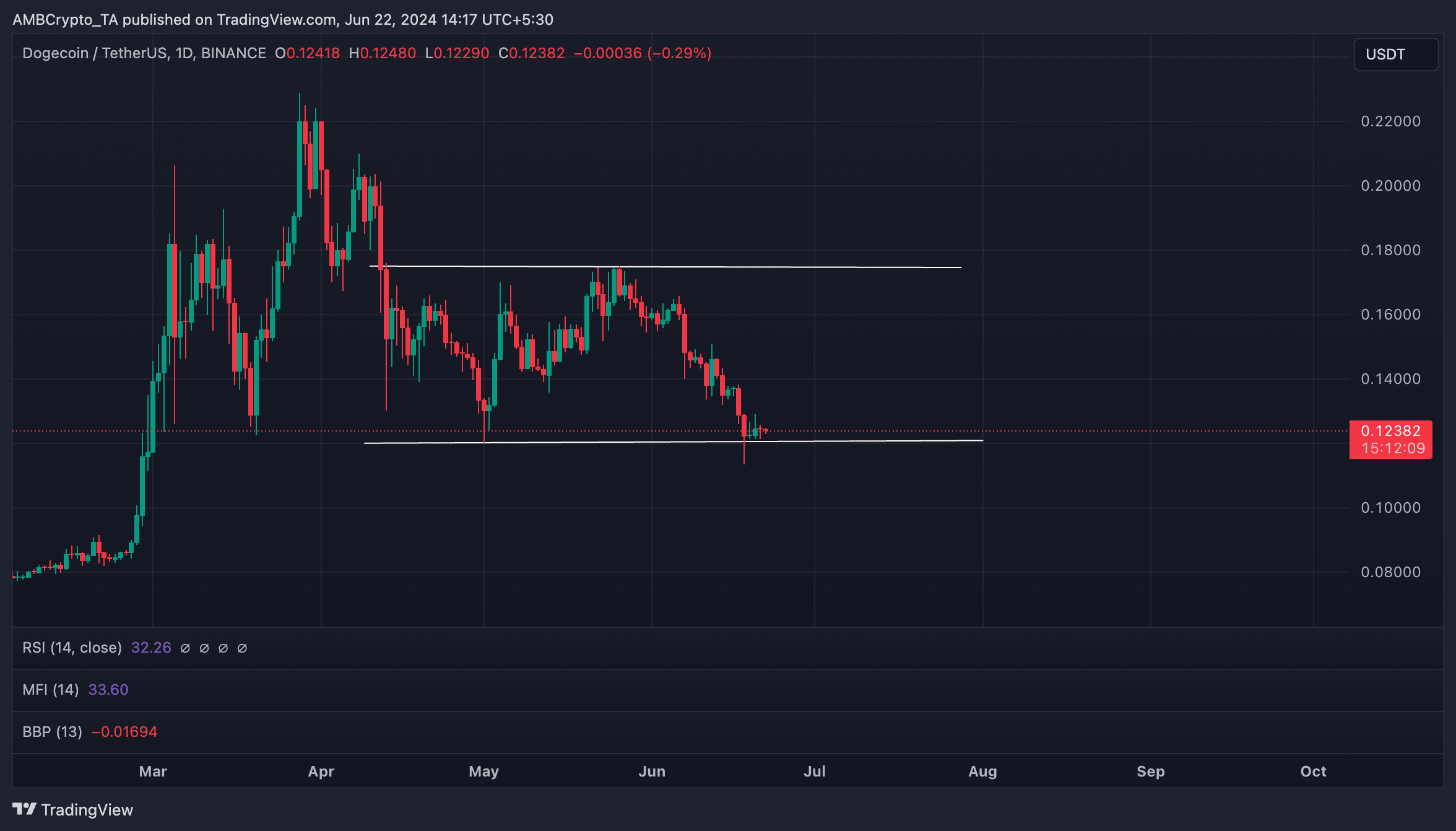 DOGE 1-Day Chart