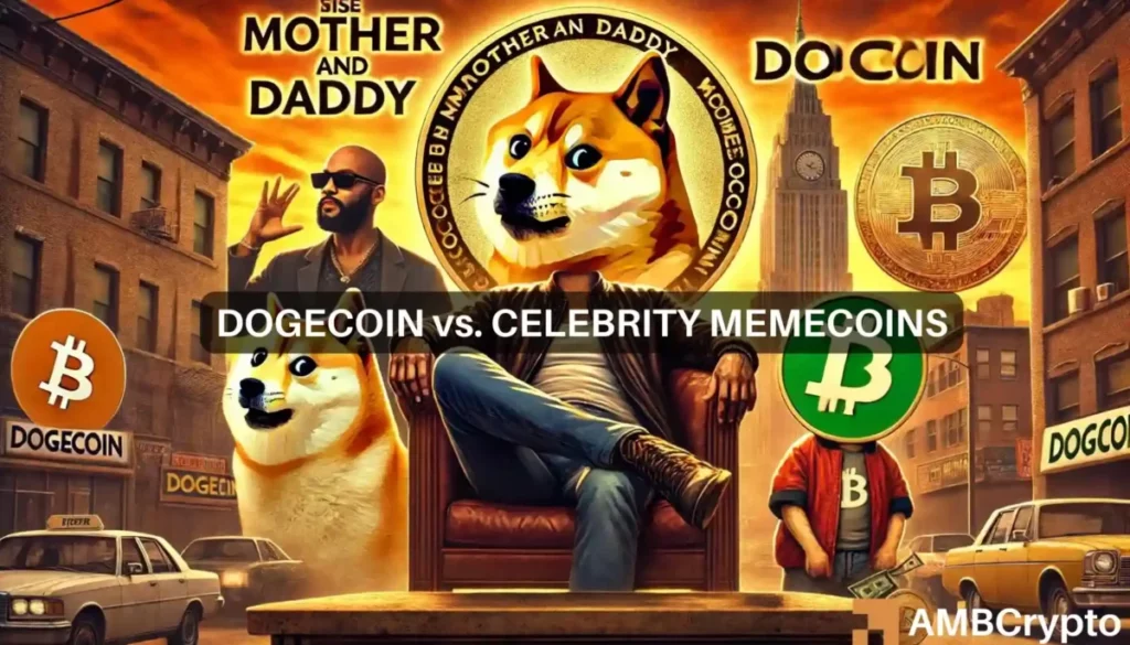 ‘DOGE much larger than D-List celeb memecoins:’ MOTHER, DADDY divide the community