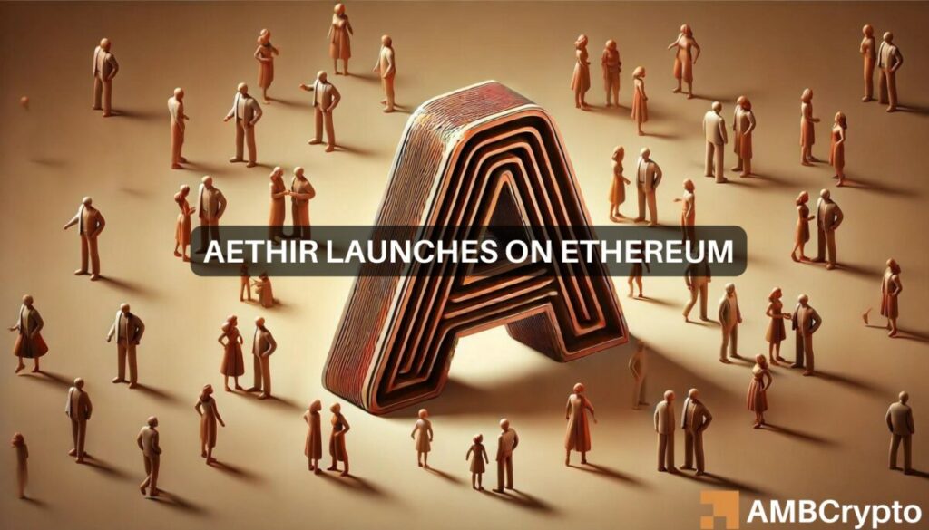 Aethir Ethereum launch sends ATH token soaring 100%, details here