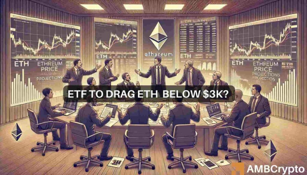 Ethereum: Will ETFs push ETH to K or drag it down to .4K?