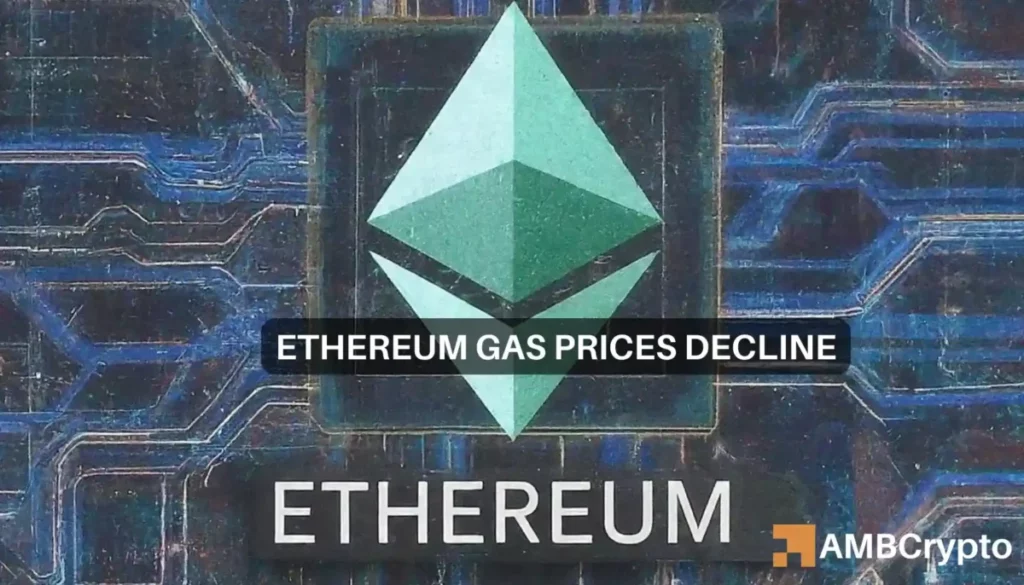 New lows for Ethereum gas usage as ETH tumbles below 00: What now?